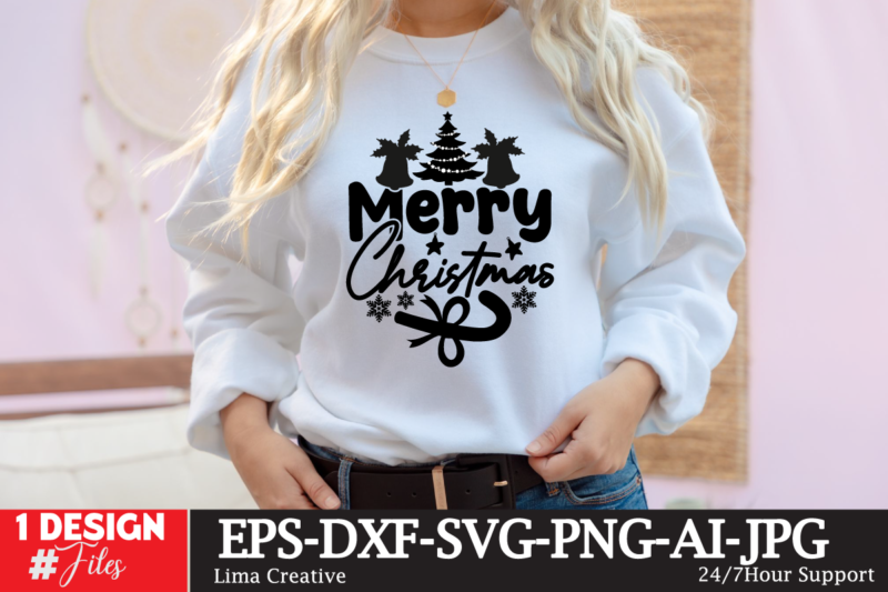Merry Christmas T-shirt Design ,Christmas SVG DEsign,Christmas SVG Cit File,Christmas T-shirt DEsign,Christmas T-shirt Design Bundle,Christm