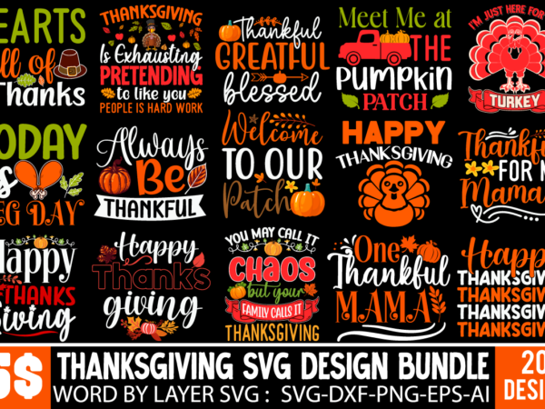 Thanksgiving t-shirt design bundle ,t-shirt design ,thanksgiving t-shirt design