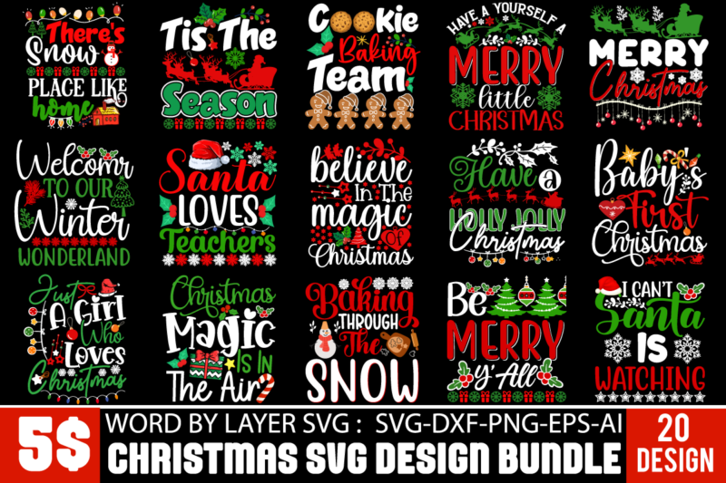 Christmas Meta T-shirt Design Bundle,Christmas SVG BUndle, 110 DEsign SVG DEsign