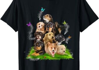 Puppy Lover, Puppy Pile, Cute Puppy, Dog Lover, Dog T-Shirt