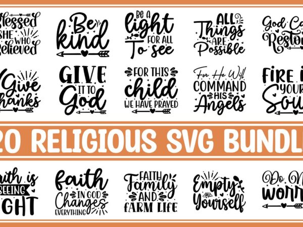 Religious svg bundle t shirt design online