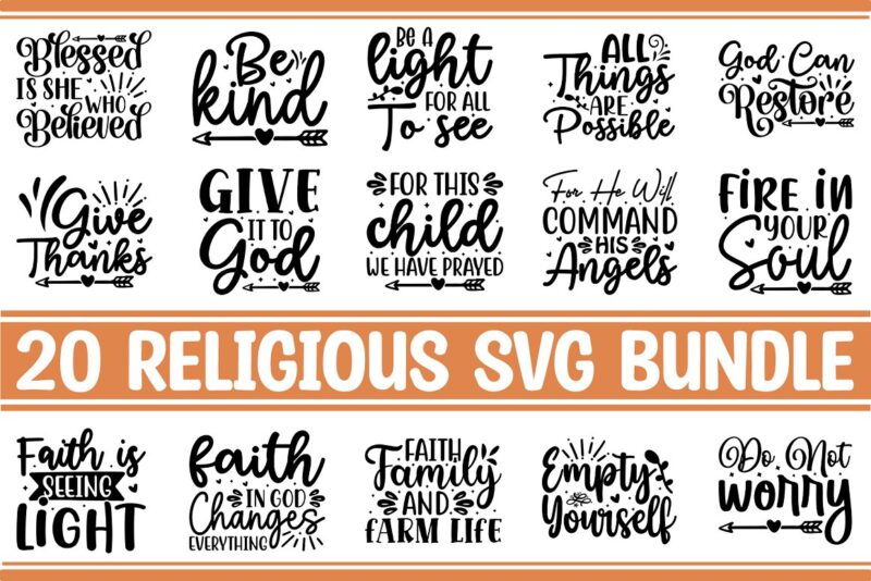 Religious SVG Bundle