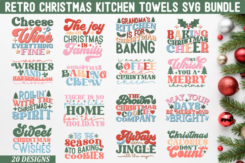 Retro-Christmas-kitchen-towels-svg-bundle