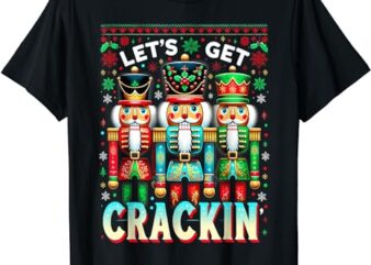 Retro Groovy Christmas 2023 Nuts About Christmas Nutcracker T-Shirt 2