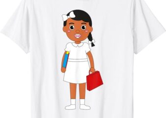 Ruby Bridges Black History Month Walk to School Day Kids T-Shirt