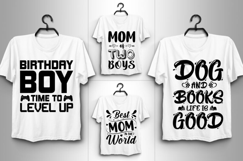 40 SVG T-Shirt Design Bundle