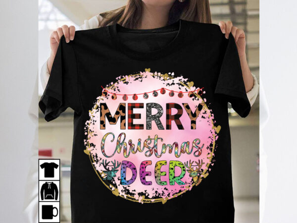 Merry christmas deer sublimation design, christmas svg mega bundle , 220 christmas design , christmas svg bundle , 20 christmas t-shirt desi