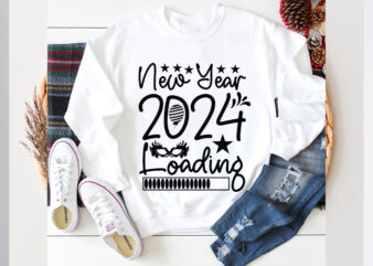 New year 2024 loading SVG design,new year 2024,new year decorations 2024, new year decorations, new year hats 2024,new year earrings, new ye