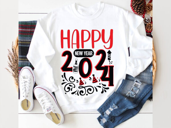 Happy new year 2024 svg design, happy new year 2024 svg design, new year 2024,new year decorations 2024, new year decorations, new year hats