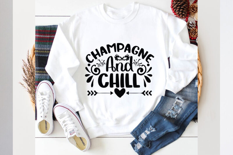 Champagne And Chill,new year 2024,new year decorations 2024, new year decorations, new year hats 2024,new year earrings, new year headband,