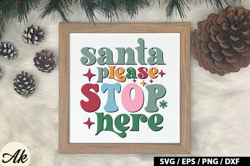 Retro Christmas SVG Bundle