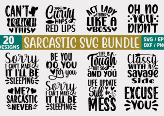 Sarcastic SVG Bundle