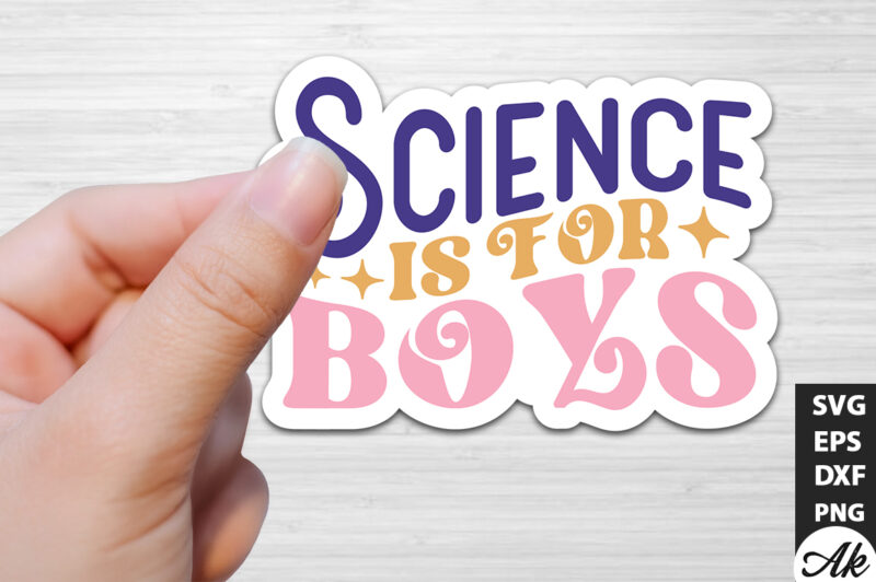 Stickers Science SVG Bundle