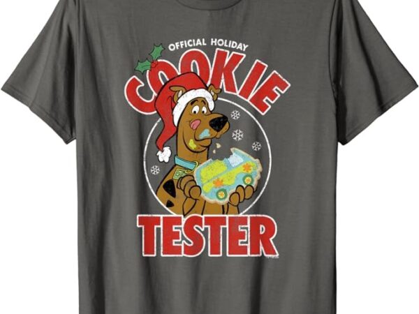Scooby-doo christmas cookie tester t-shirt