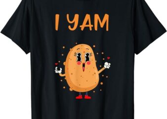 She’s My Sweet Potato I Yam Thanksgiving Matching Couple T-Shirt