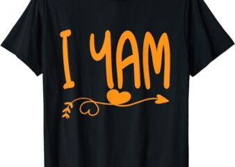 She’s My Sweet Potato I yam Set Couples Thanksgiving T-Shirt png file