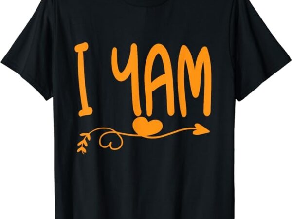She’s my sweet potato i yam set couples thanksgiving t-shirt png file