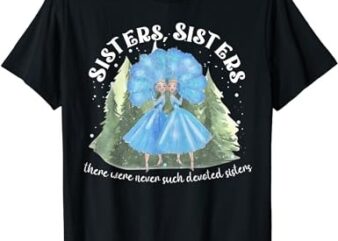 Sisters White Christmas Movie 1954 Xmas Snow Holiday Pajamas T-Shirt