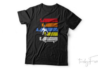 Skate | T-Shirt Design For Sale