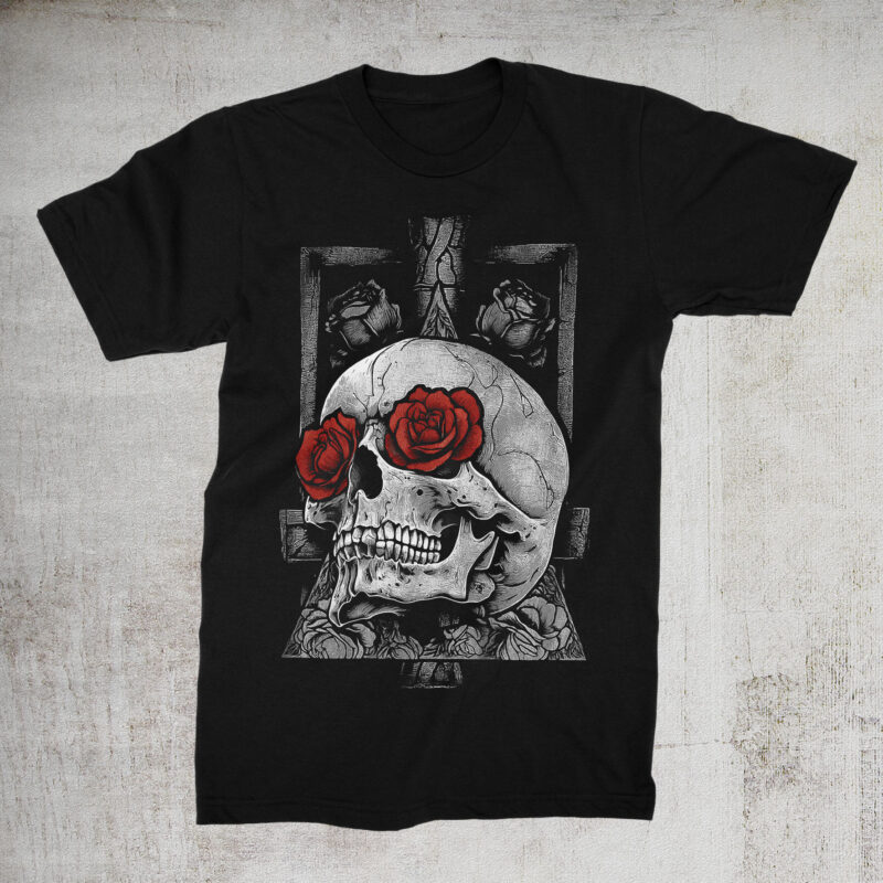 Skull Rose