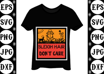 Sleigh hair don’t care