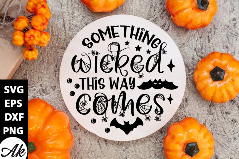 Halloween Round Sign SVG Bundle