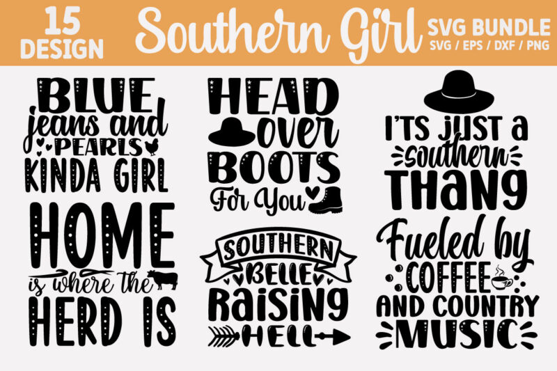 Southern Girl SVG Bundle