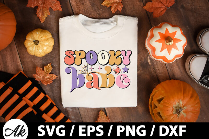 Retro Halloween SVG Bundle