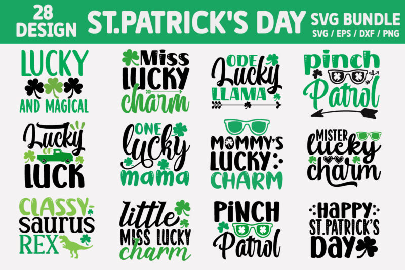 St. Patrick’s Day SVG Bundle