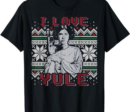 Star wars i love yule leia christmas humor t-shirt t-shirt Star wars i love yule leia christmas humor t-shirt t-shirt