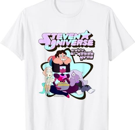 Steven universe the crystal gems star photo t-shirt