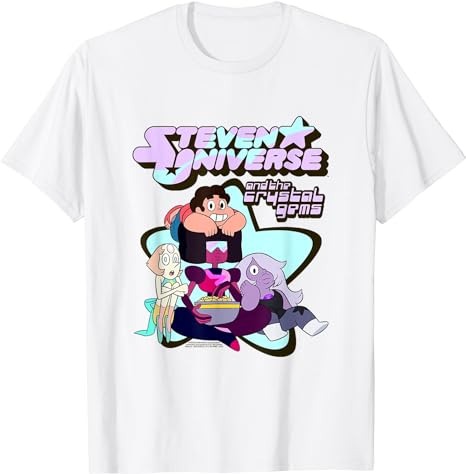 Steven Universe The Crystal Gems Star Photo T-Shirt
