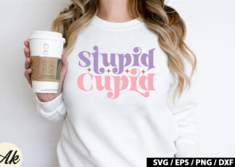 Stupid cupid Retro SVG