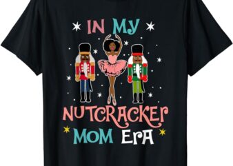 Sugar Plum Fairy Black Nutcracker Christmas African American T-Shirt