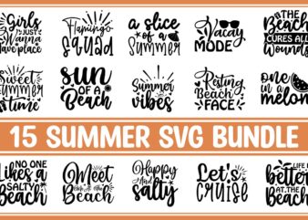 Summer SVG Bundle