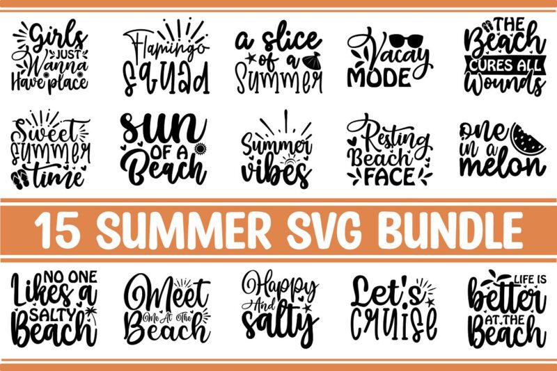 Summer SVG Bundle