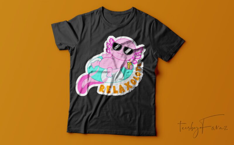 Relax Out Funky| T-shirt design for sale