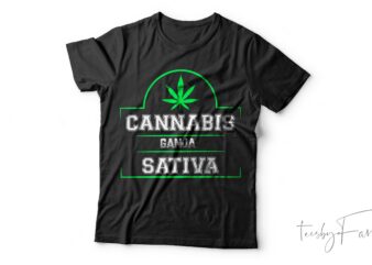 Premium Cannabis Selection| T-shirt design for sale