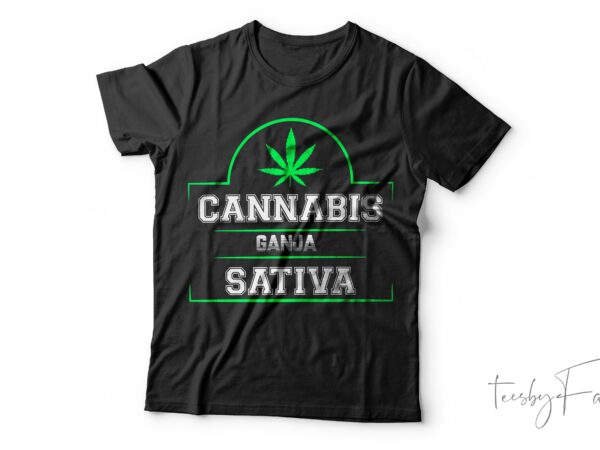 Premium cannabis selection| t-shirt design for sale