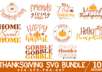 Thanksgiving SVG Bundle, Thanksgiving Svg, Fall vibes svg, Trendy svg, Coffee mug svg, Pumpkin svg, Groovy Autumn Svg, Fall Shirt svg t shirt designs for sale