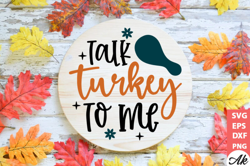 Thanksgiving Round Sign SVG Bundle