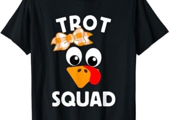 Thanksgiving Day Running Trukey Trot Squad T-Shirt