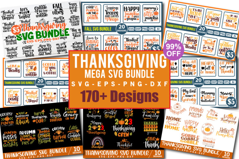 t-shirt vector 270 Thanksgiving MEGA Svg Bundle, Thanksgiving Shirt Svg, Thankful Svg, Thanksgiving Holidays Shirt, Turkey Svg, Thanksgiving Cut File