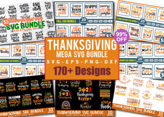170 Thanksgiving MEGA Svg Bundle, Thanksgiving Shirt Svg, Thankful Svg, Thanksgiving Holidays Shirt, Turkey Svg, Thanksgiving Cut File