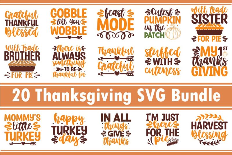 Thanksgiving SVG Bundle