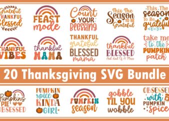 Thanksgiving SVG Bundle