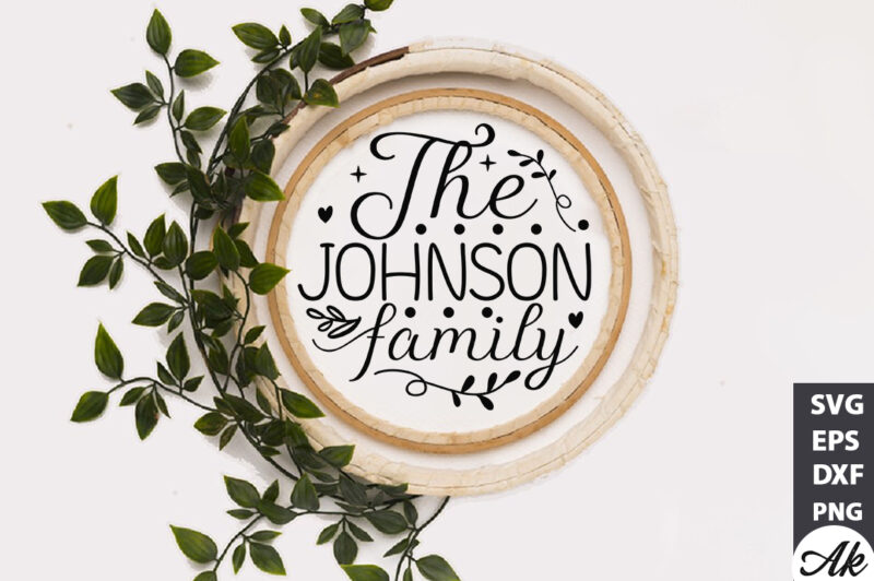 Family Round Sign SVG Bundle