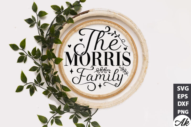 Family Round Sign SVG Bundle