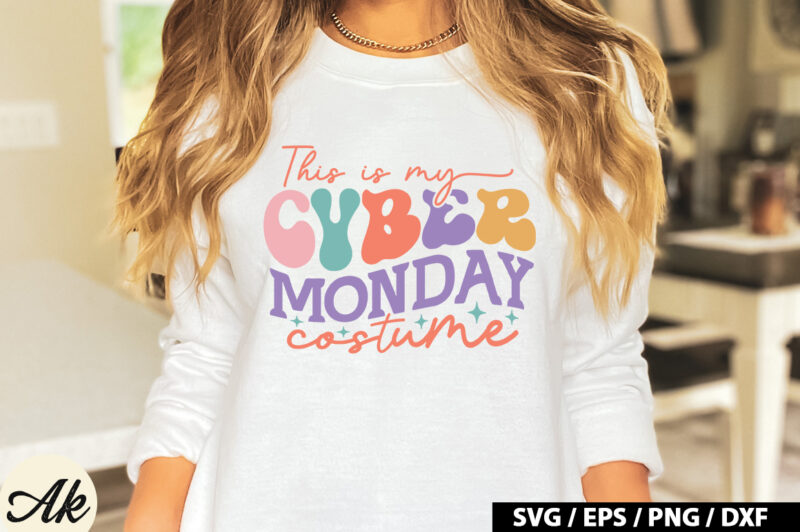 This is my cyber monday costume Retro SVG