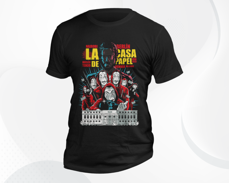 Mixed T-Shirt Designs Bundle 1 | Anime Designs Bundle | Streetwear Designs | T-Shirt Designs PNG Bundle | Super Hero Designs | DTF | DTG